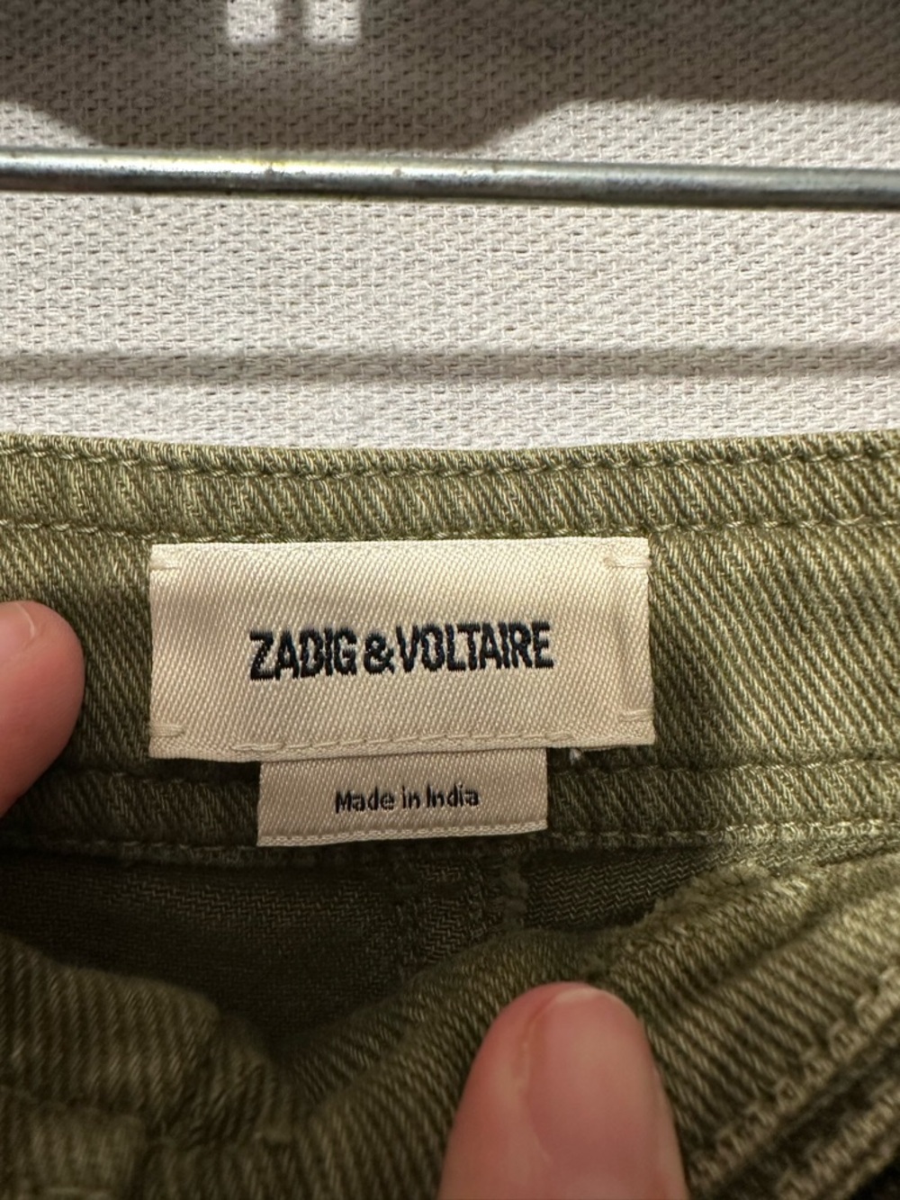 NWT Zadig & Voltaire Pepper Straight Leg Trousers - size 42/XL - Picture 7 of 8